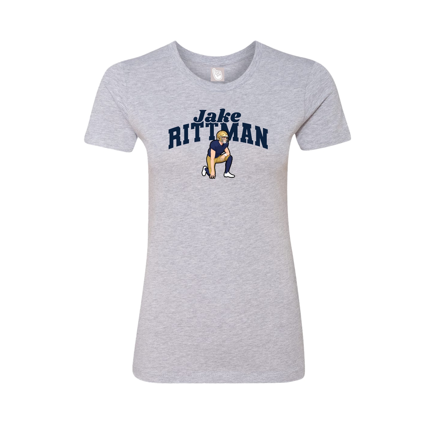 Womens Tee — Signature Arch in Grey