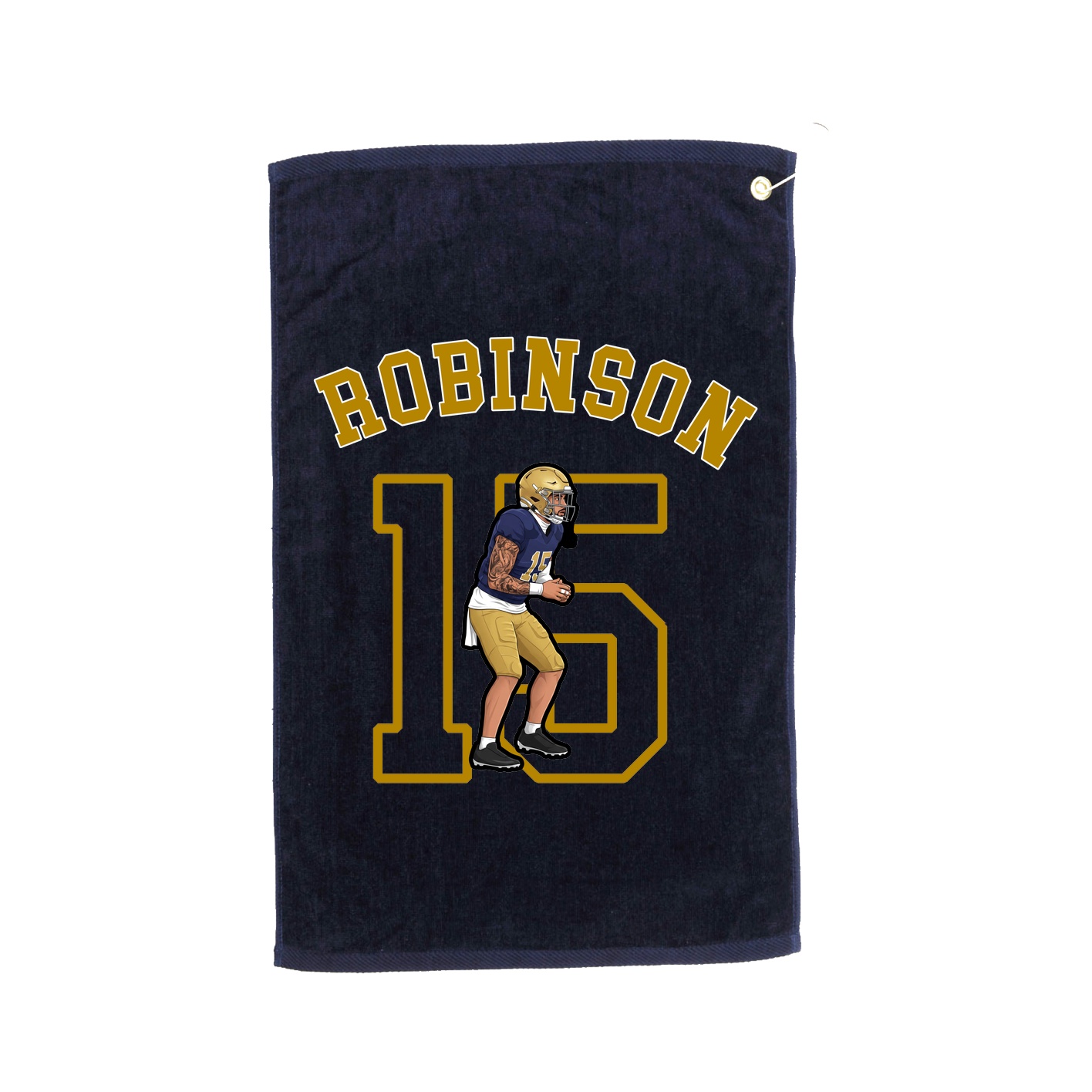 Golf Towel — Shirsey Arch in Navy