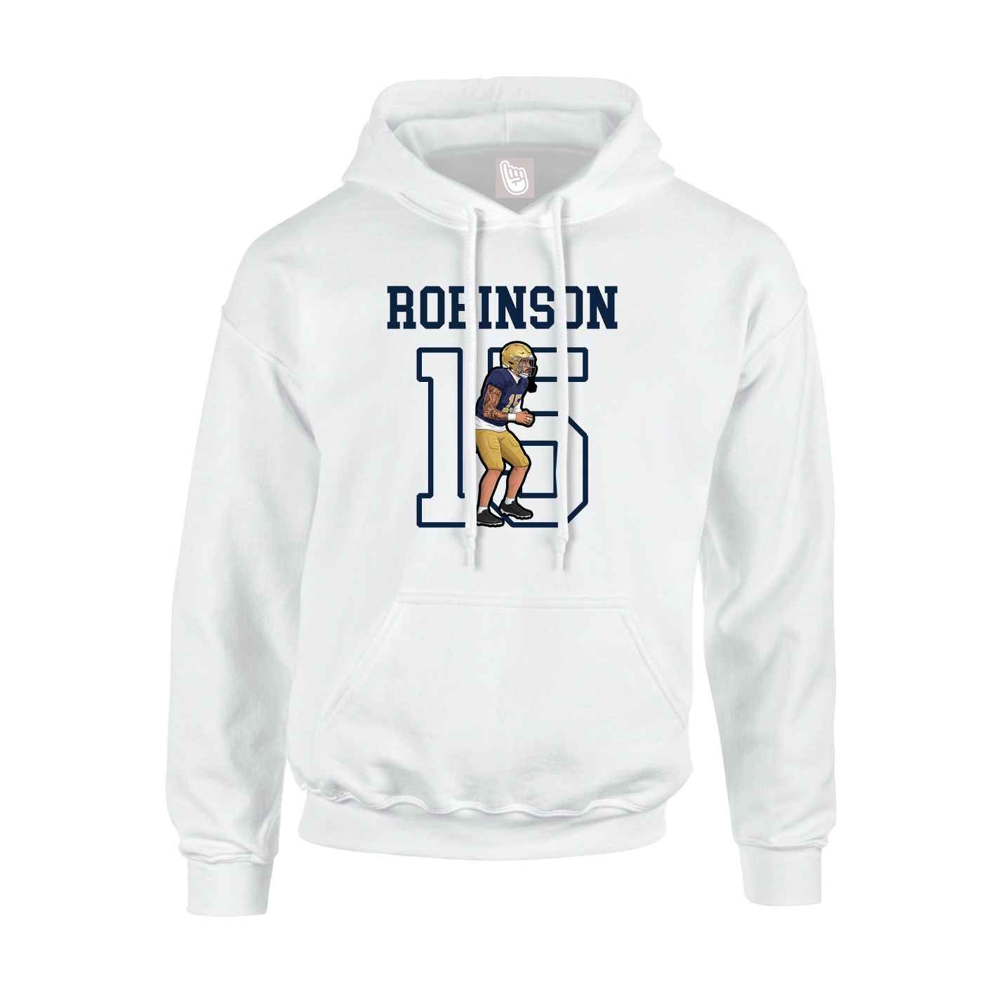 Youth Hoodie — Shirsey in White