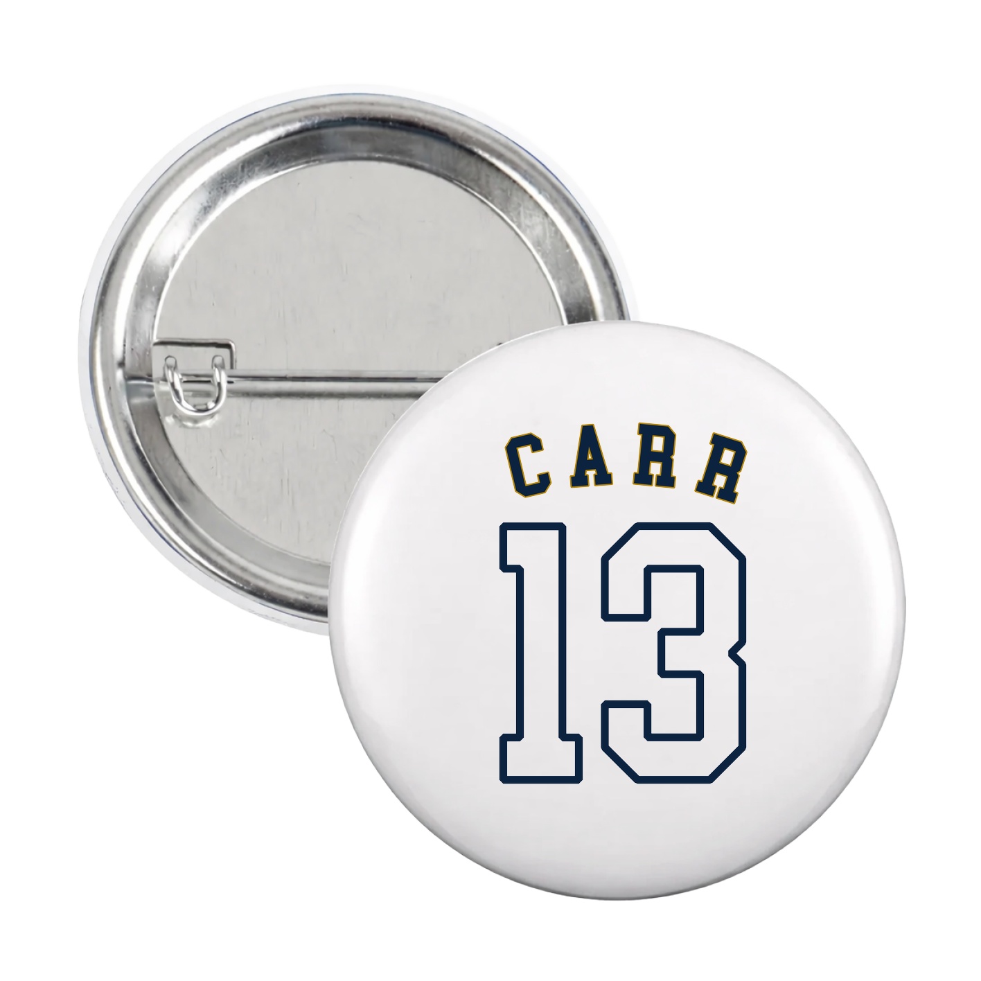 Game Day Button — Shirsey Arch in White