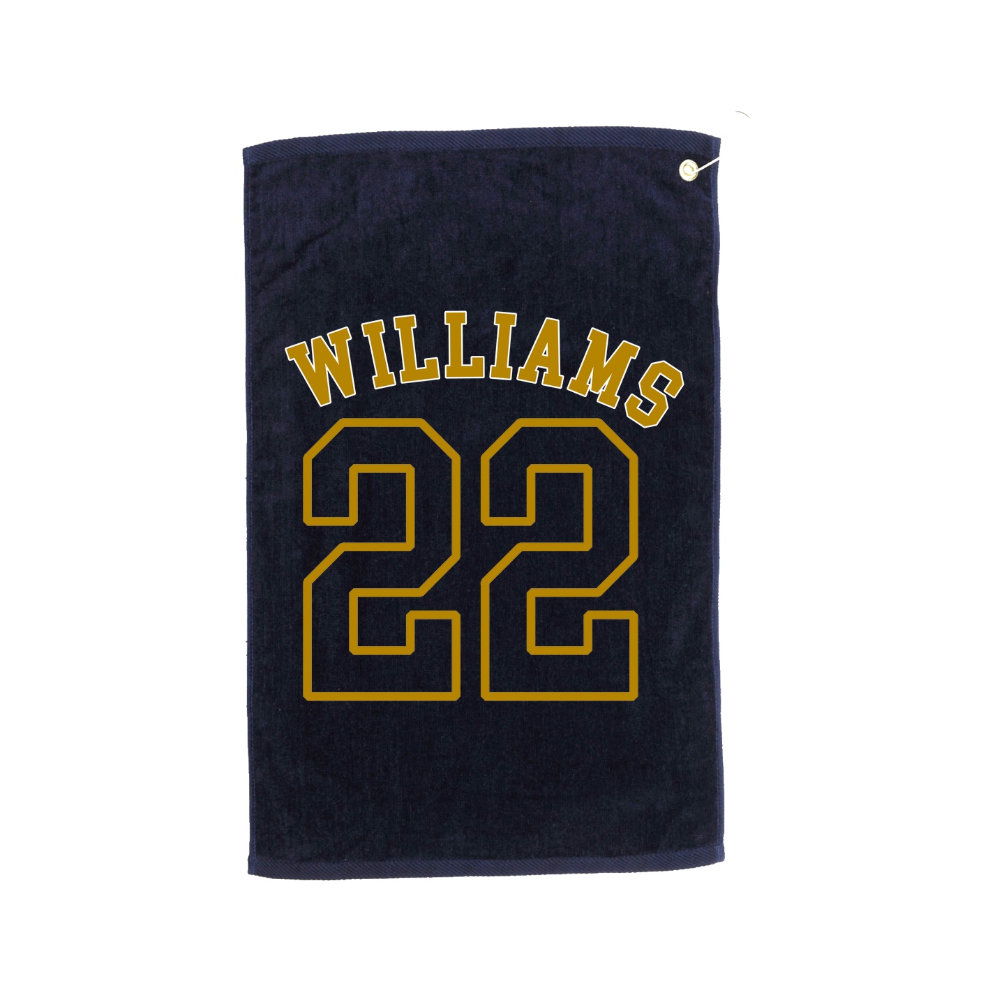 Golf Towel — Shirsey Arch in Navy