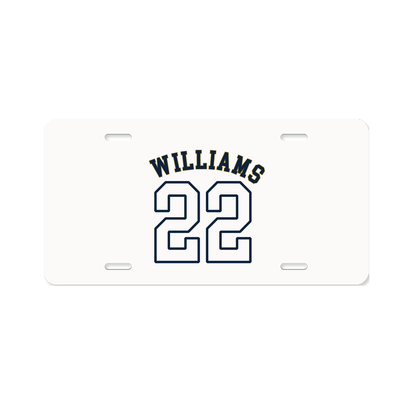 License Plate — Shirsey Arch in Classic