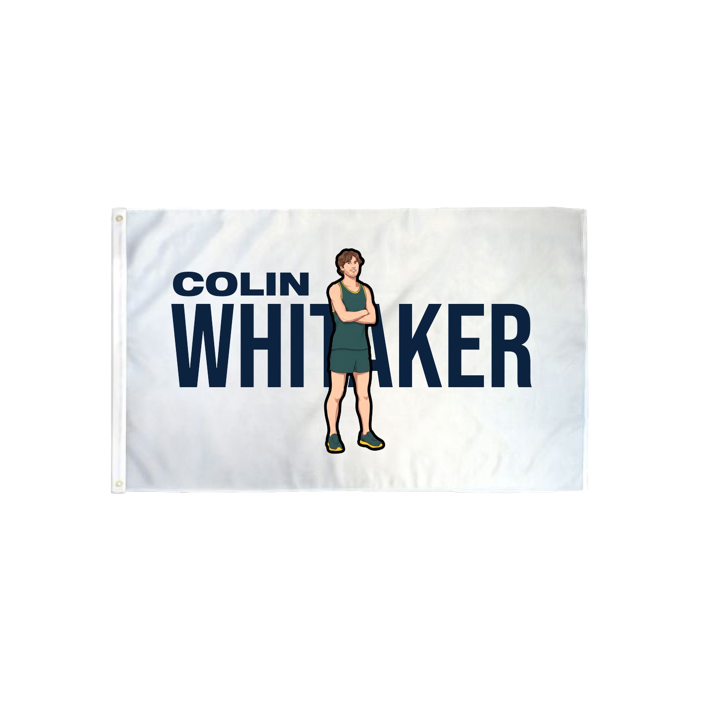 3x5 Flag — Player Name in Classic