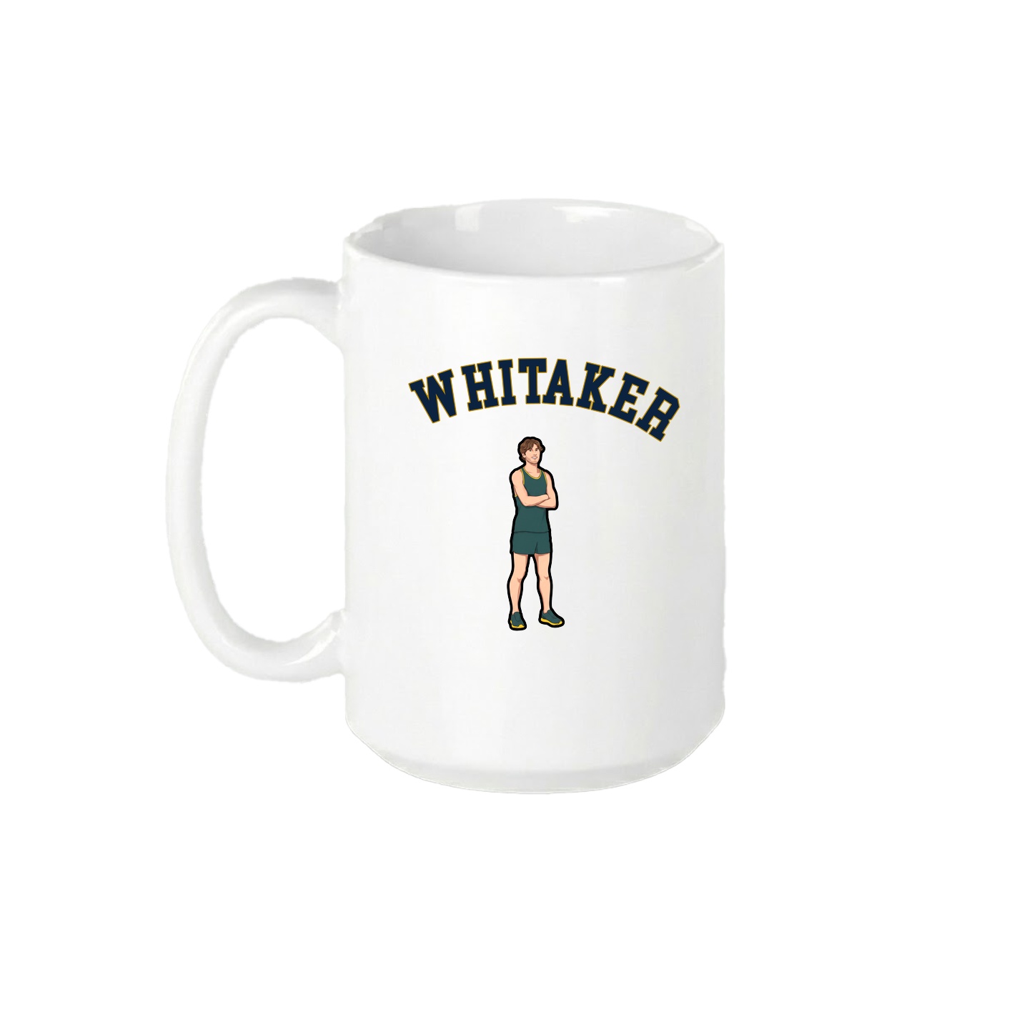 15oz Coffee Mug — Shirsey Arch in White