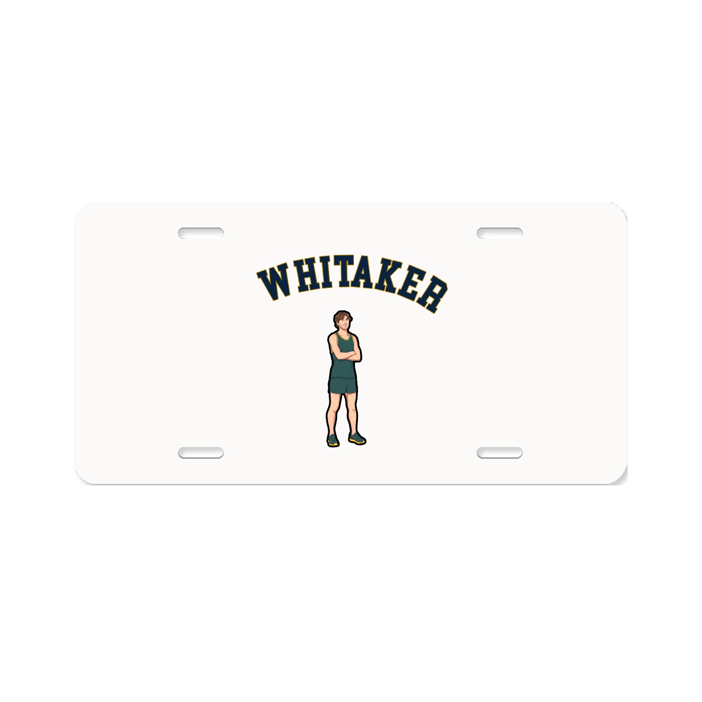License Plate — Shirsey Arch in Classic