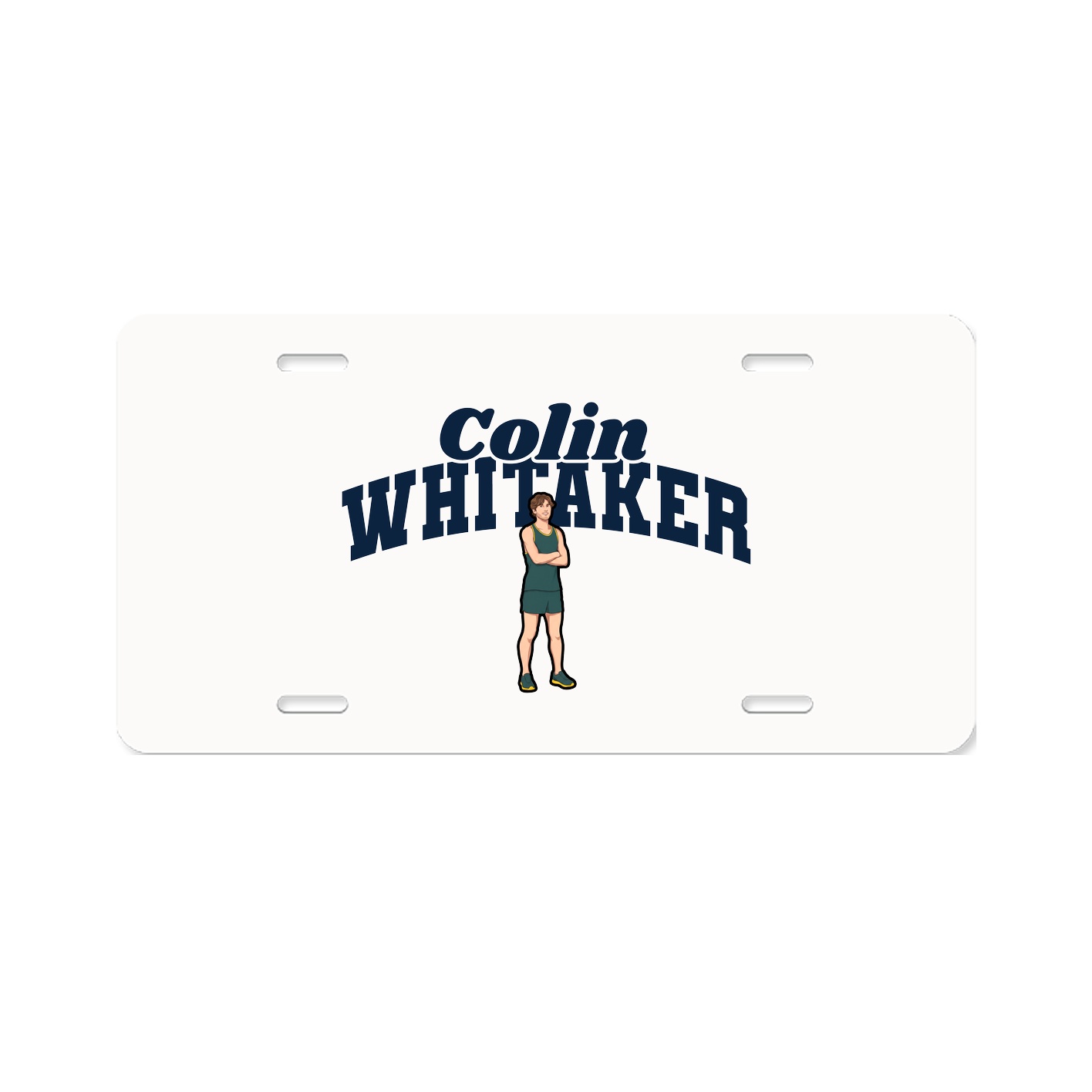 License Plate — Signature Arch in Classic