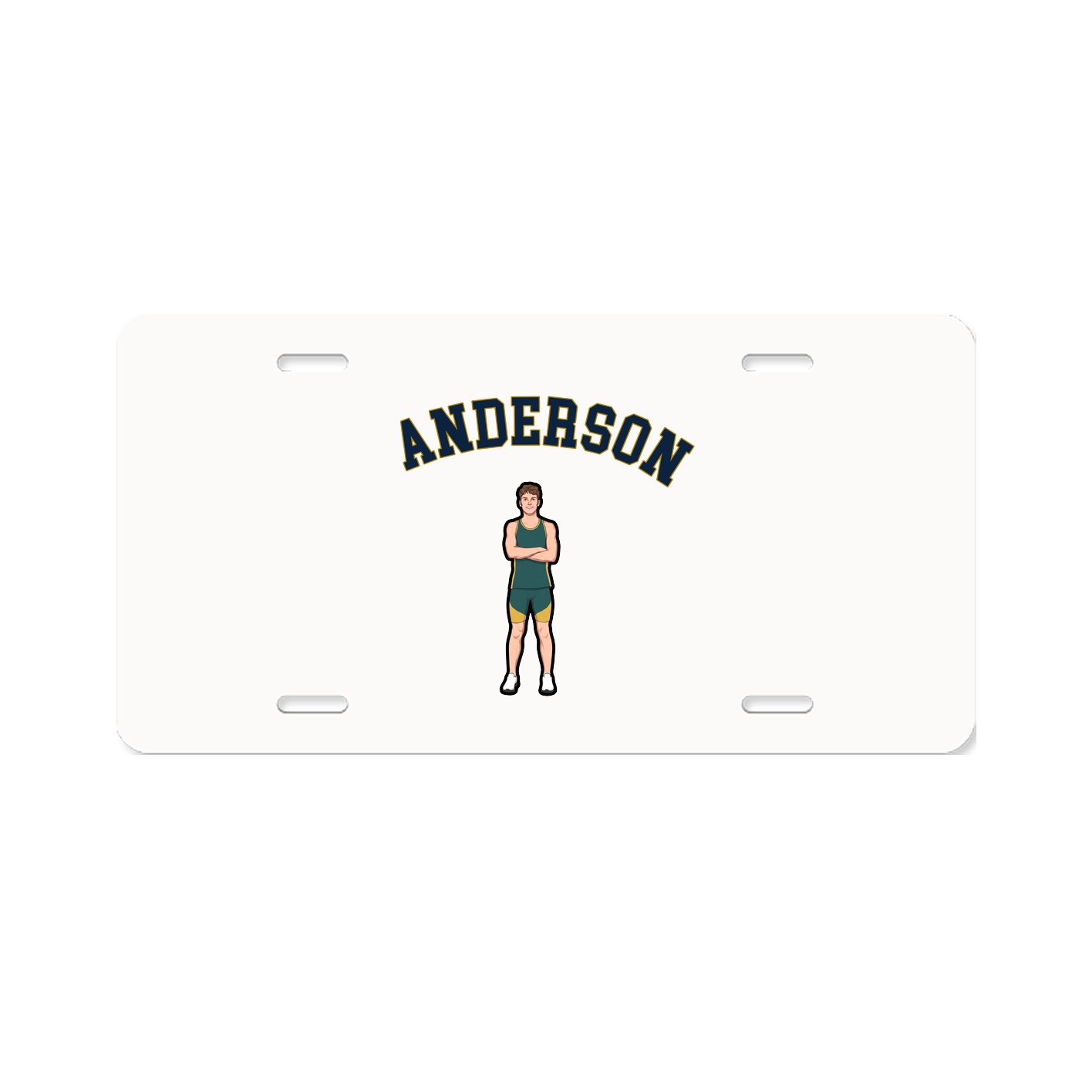 License Plate — Shirsey Arch in Classic