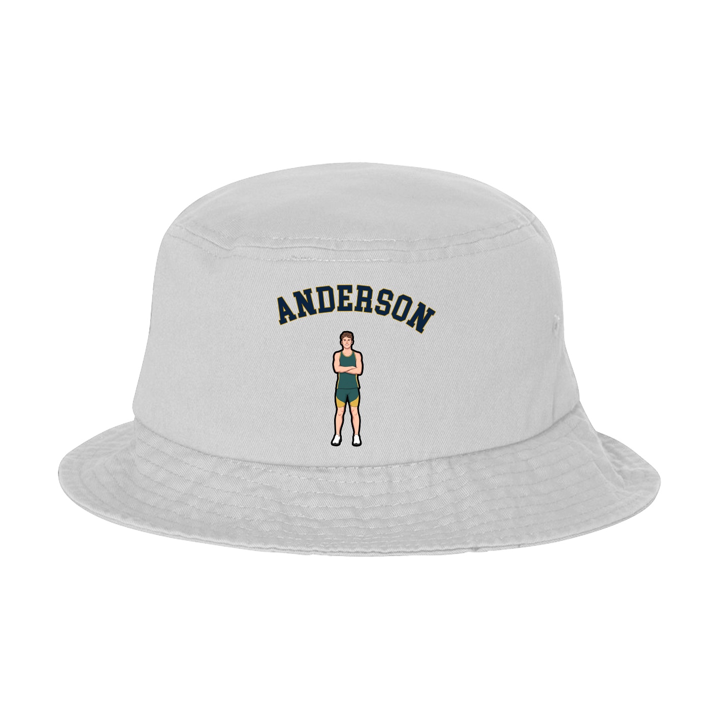 Bucket Cap — Shirsey Arch in White