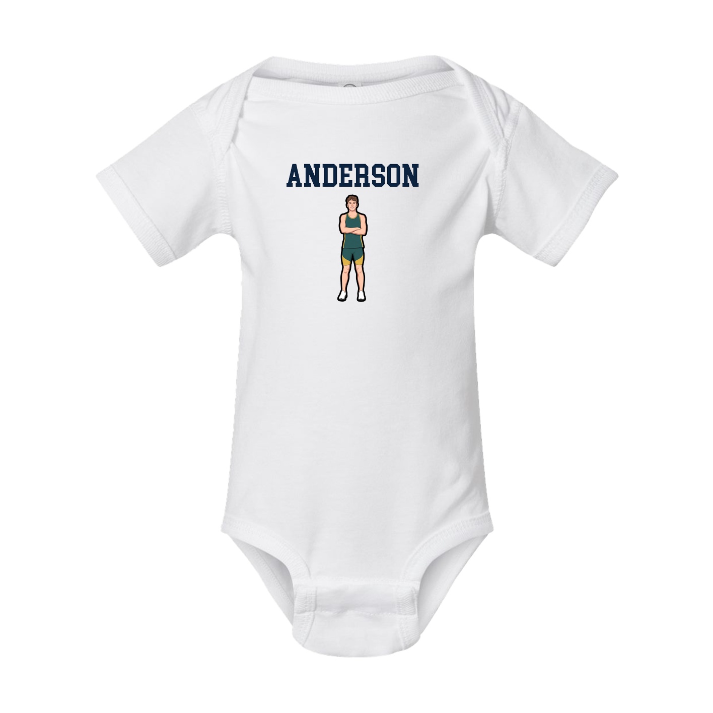 Baby Onesie — Shirsey in White