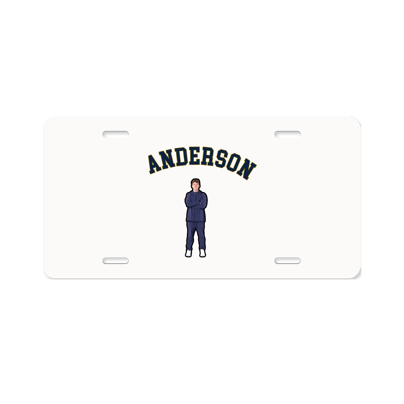 License Plate — Shirsey Arch in Classic