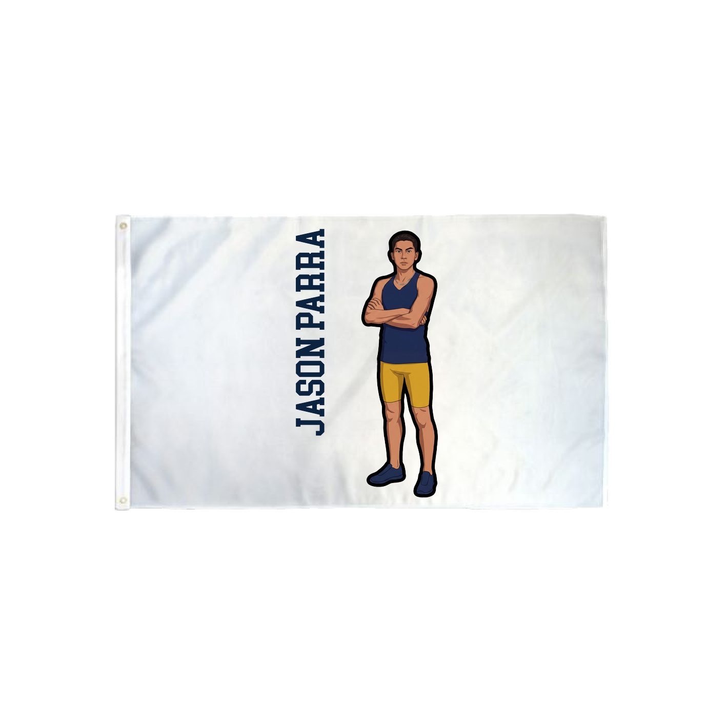 3x5 Flag — Name Vertical in Classic