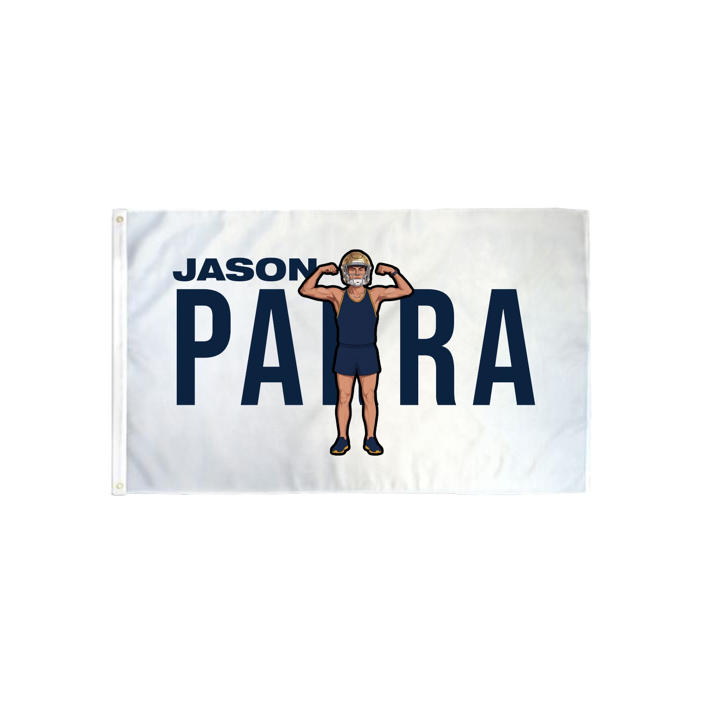 3x5 Flag — Player Name in Classic