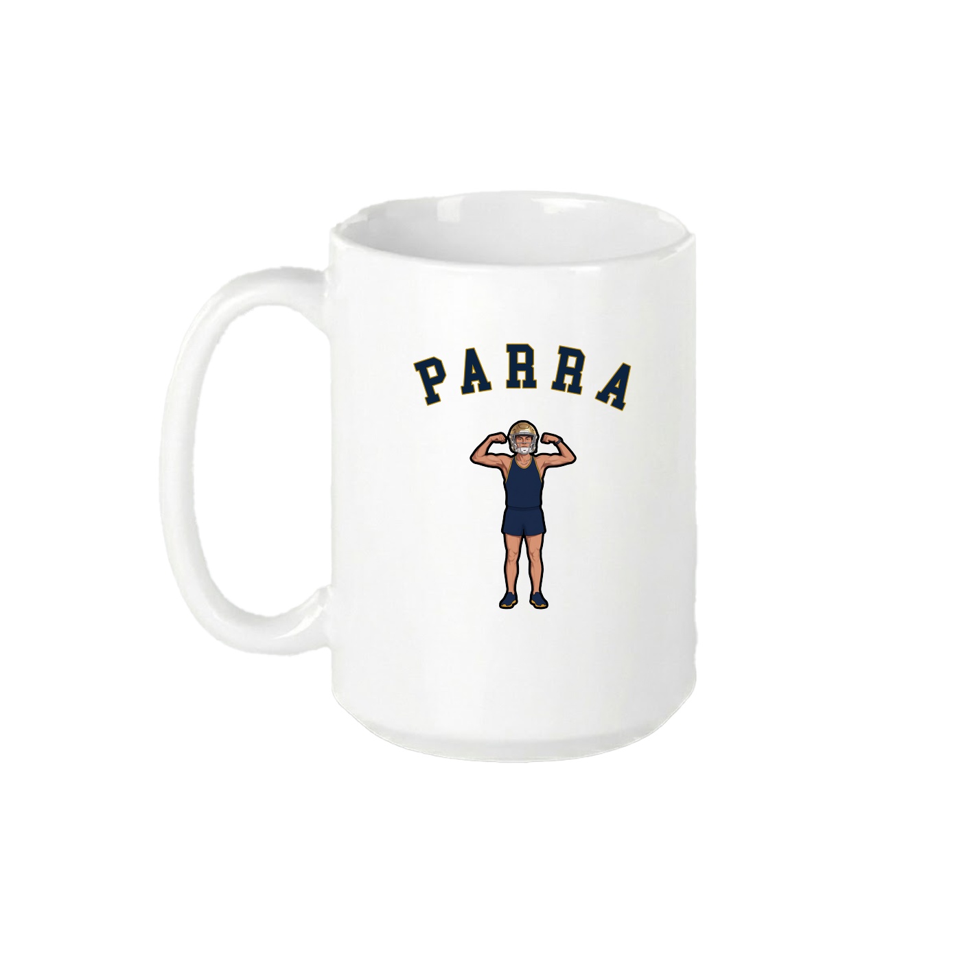 15oz Coffee Mug — Shirsey Arch in White