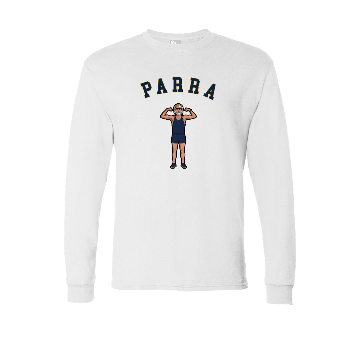 Long Sleeve Tee — Shirsey Arch in White