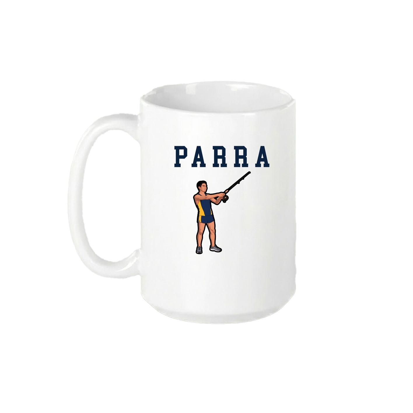 15oz Coffee Mug — Shirsey in White