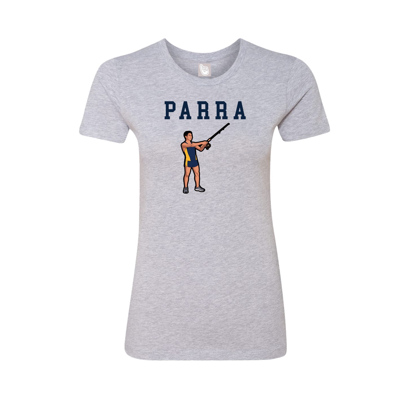Fitted Women's Tee — Shirsey in Grey