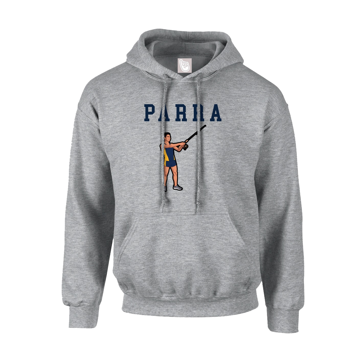 Hoodie — Shirsey in Grey