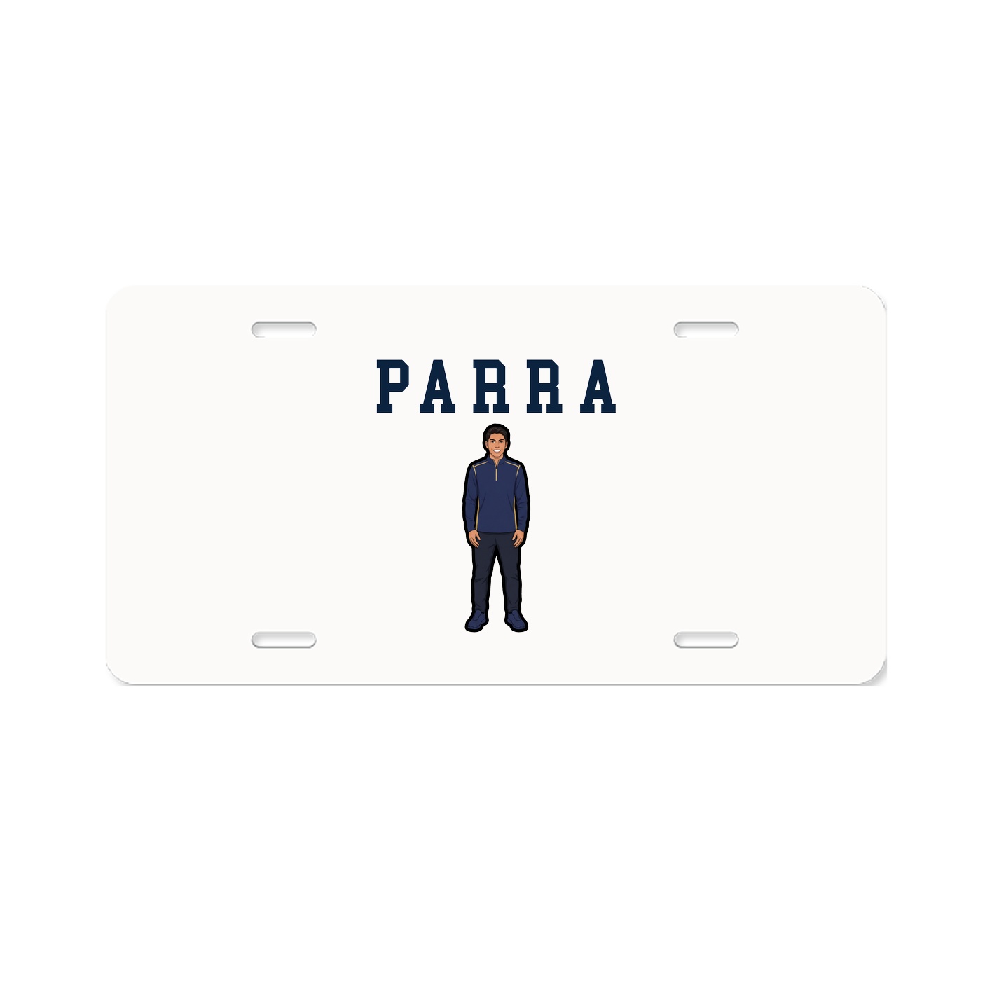 License Plate — Shirsey in Classic