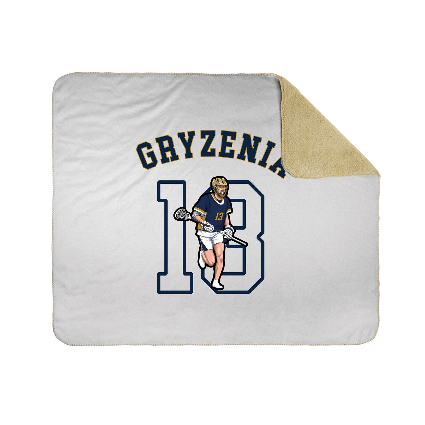 Throw Blanket — Shirsey Arch in White