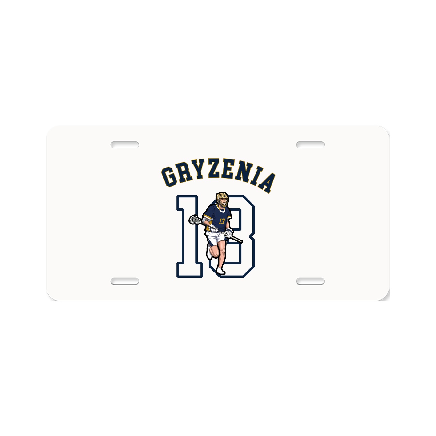 License Plate — Shirsey Arch in Classic