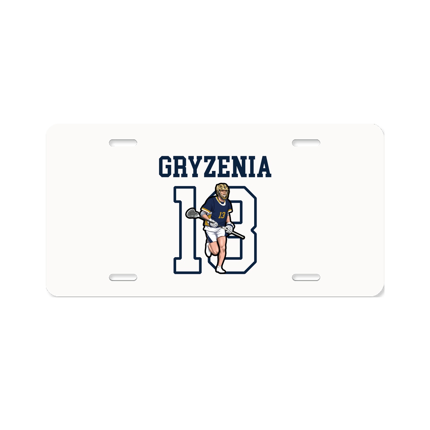 License Plate — Shirsey in Classic