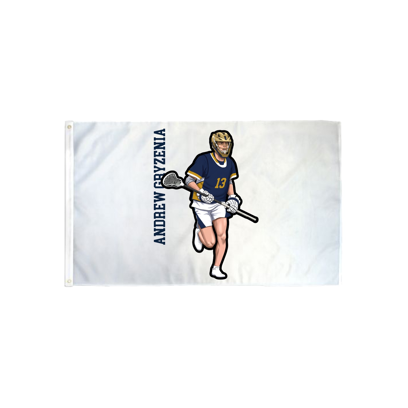 3x5 Flag — Name Vertical in Classic