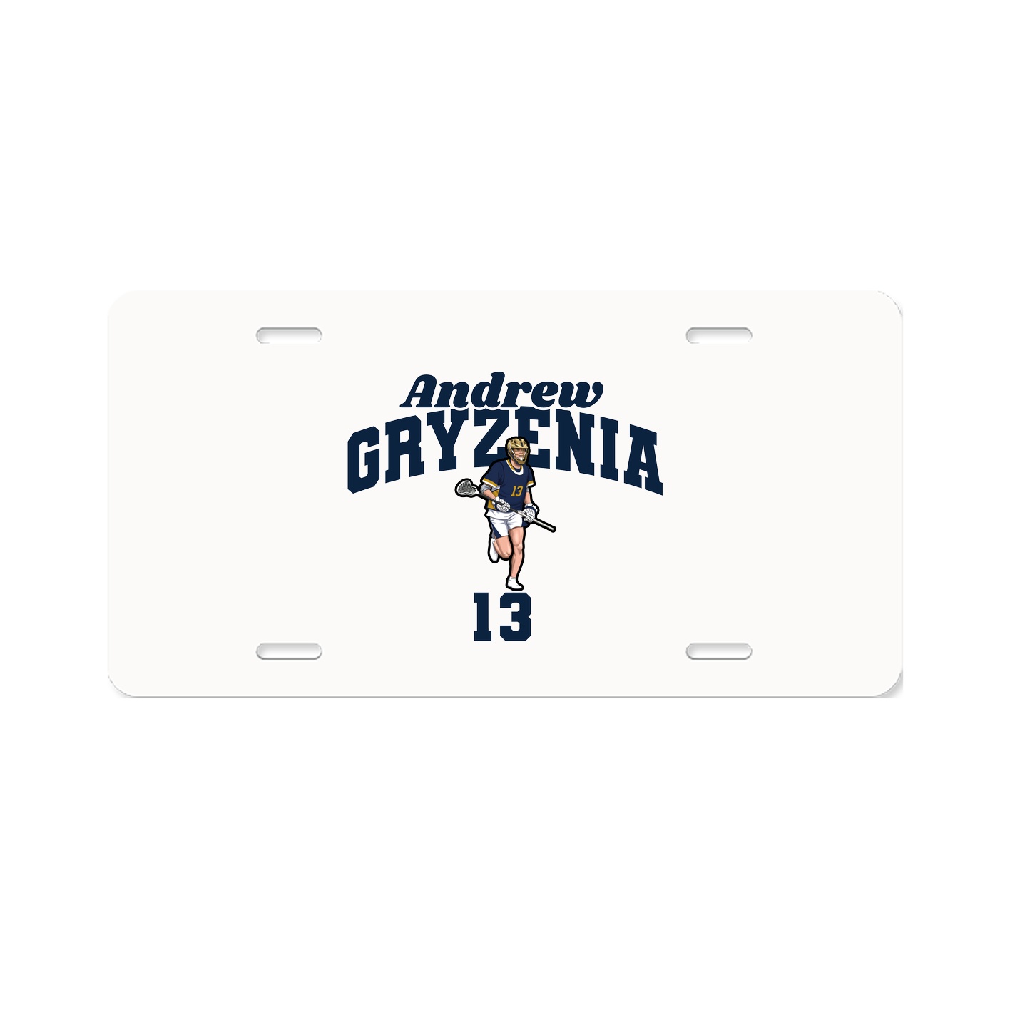 License Plate — Signature Arch in Classic