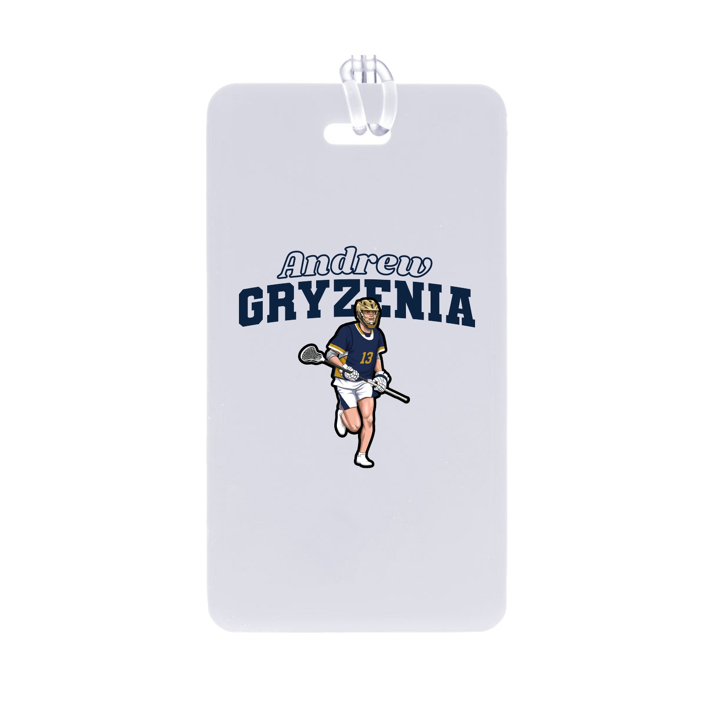 Bag Tag — Name Arch in Classic