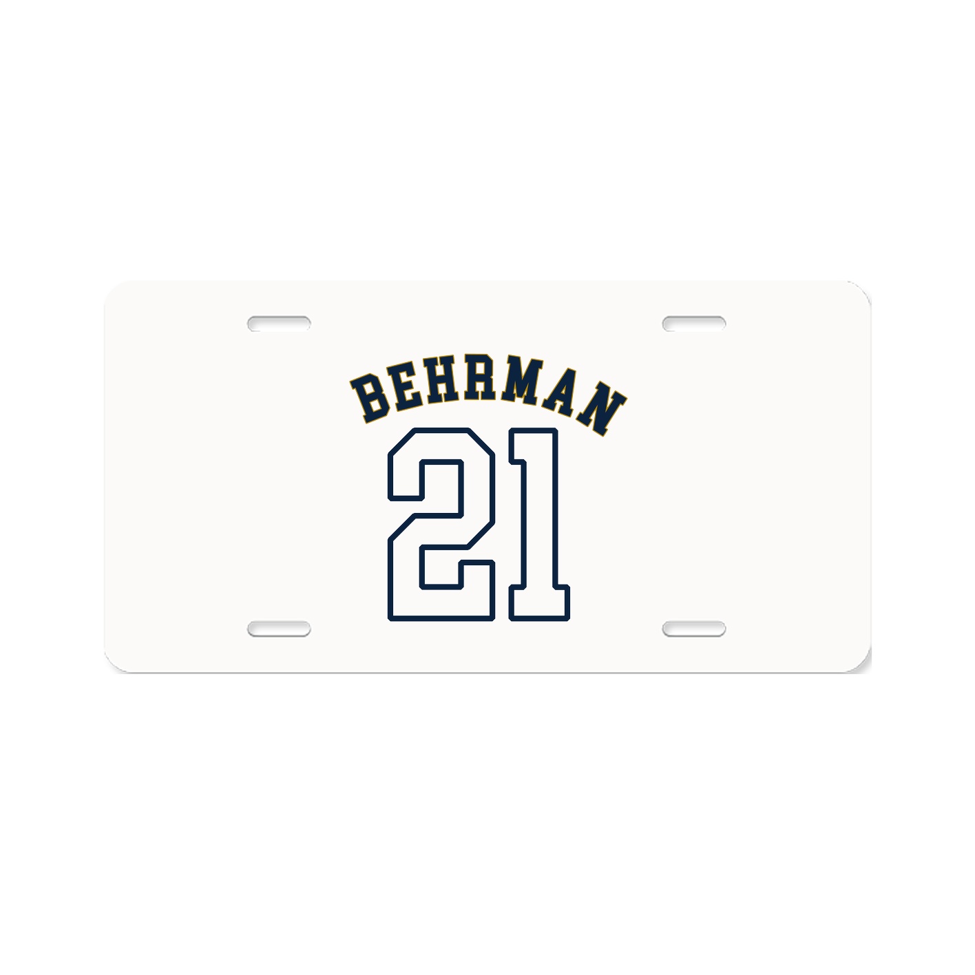 License Plate — Shirsey Arch in Classic