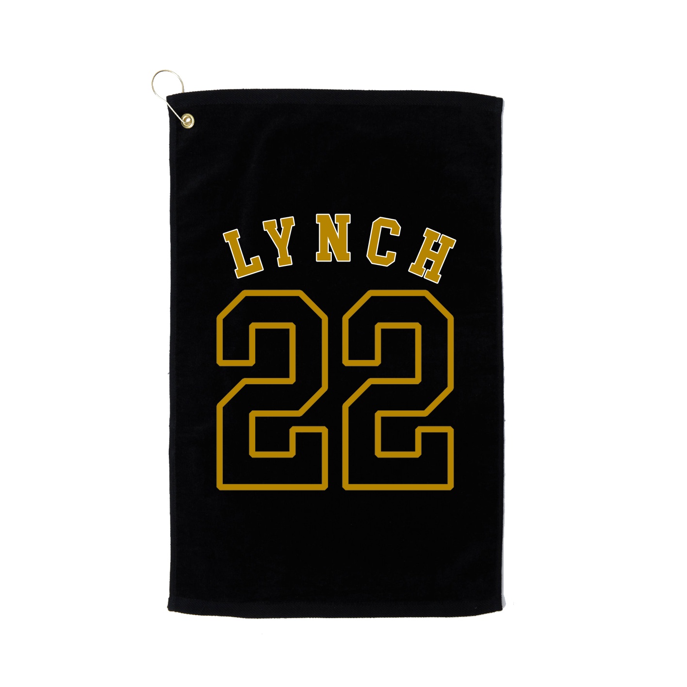 Golf Towel — Shirsey Arch in Black