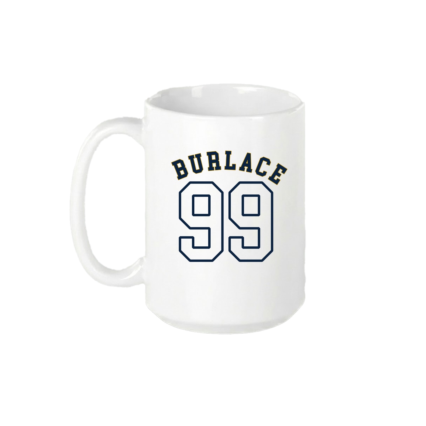 15oz Coffee Mug — Shirsey Arch in White