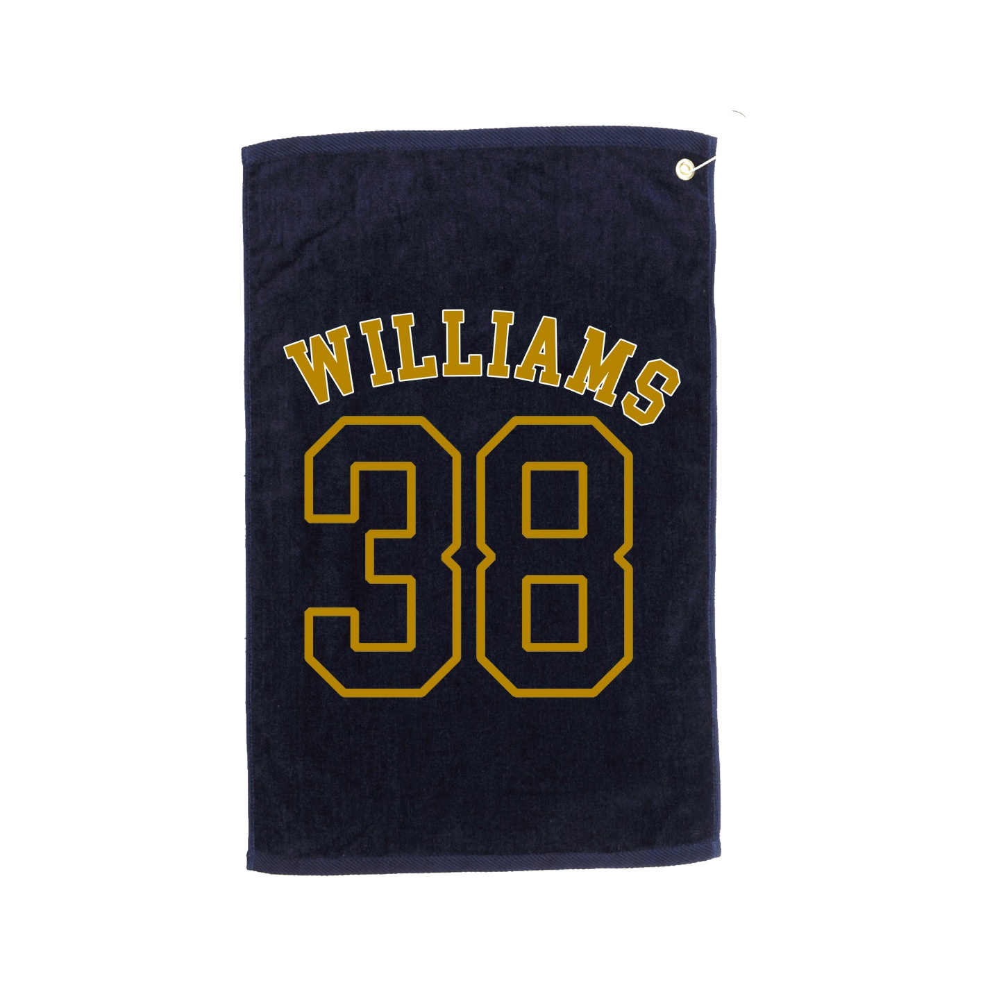 Golf Towel — Shirsey Arch in Navy