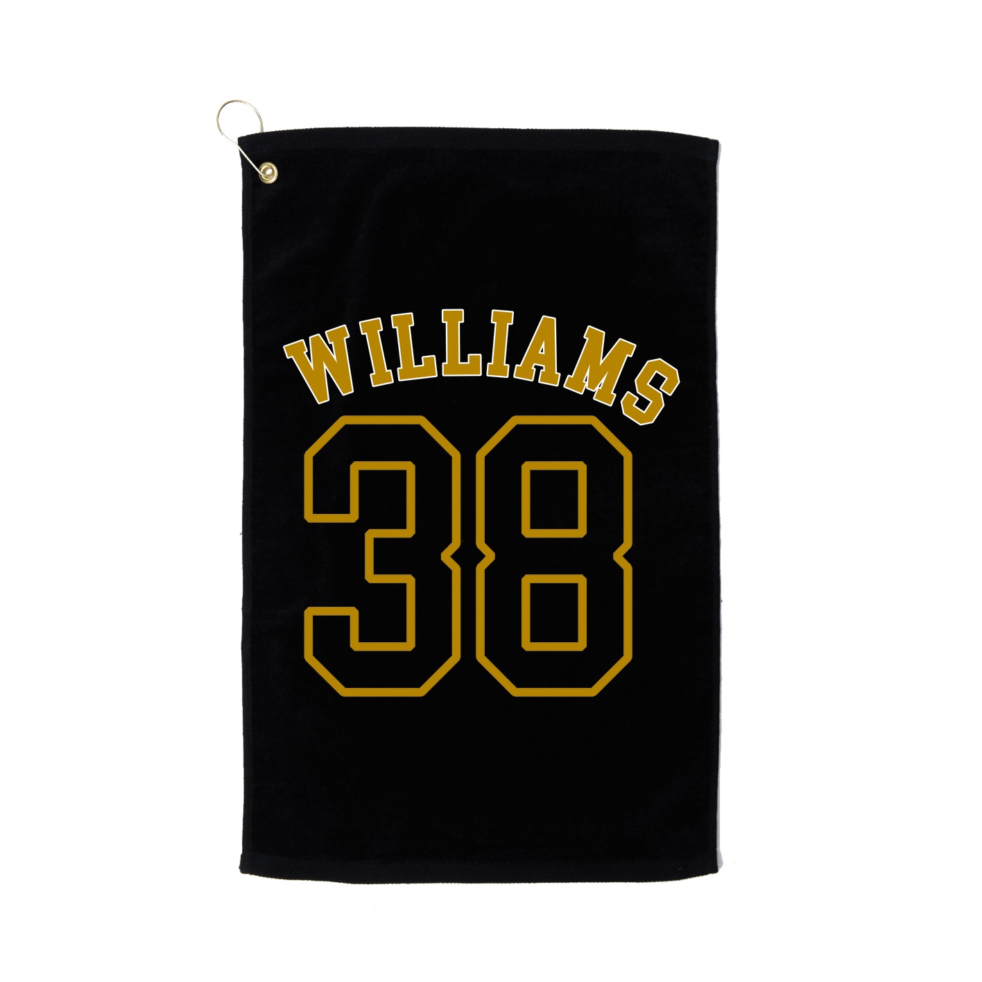 Golf Towel — Shirsey Arch in Black