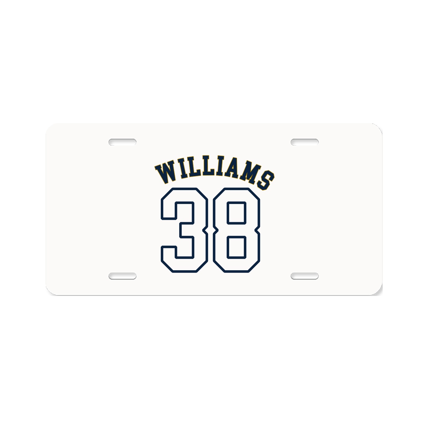 License Plate — Shirsey Arch in Classic