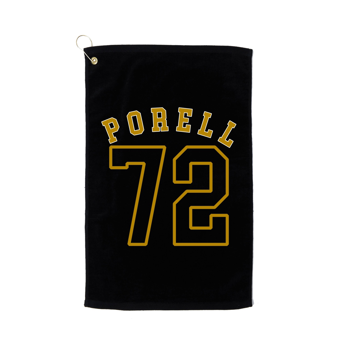 Golf Towel — Shirsey Arch in Black