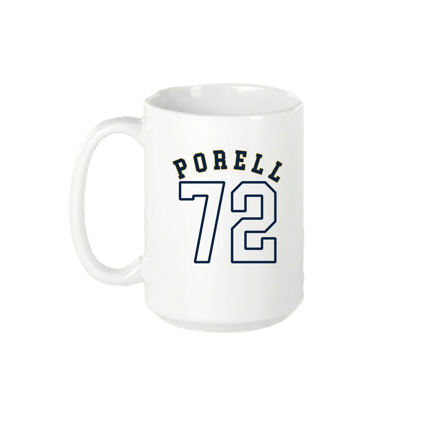 15oz Coffee Mug — Shirsey Arch in White