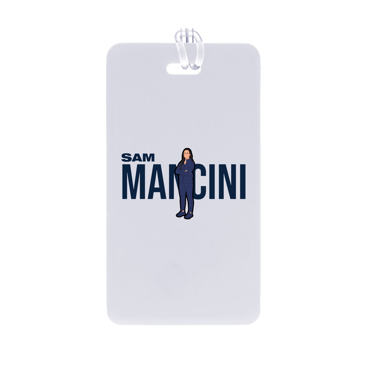 Bag Tag — Player Name in Classic