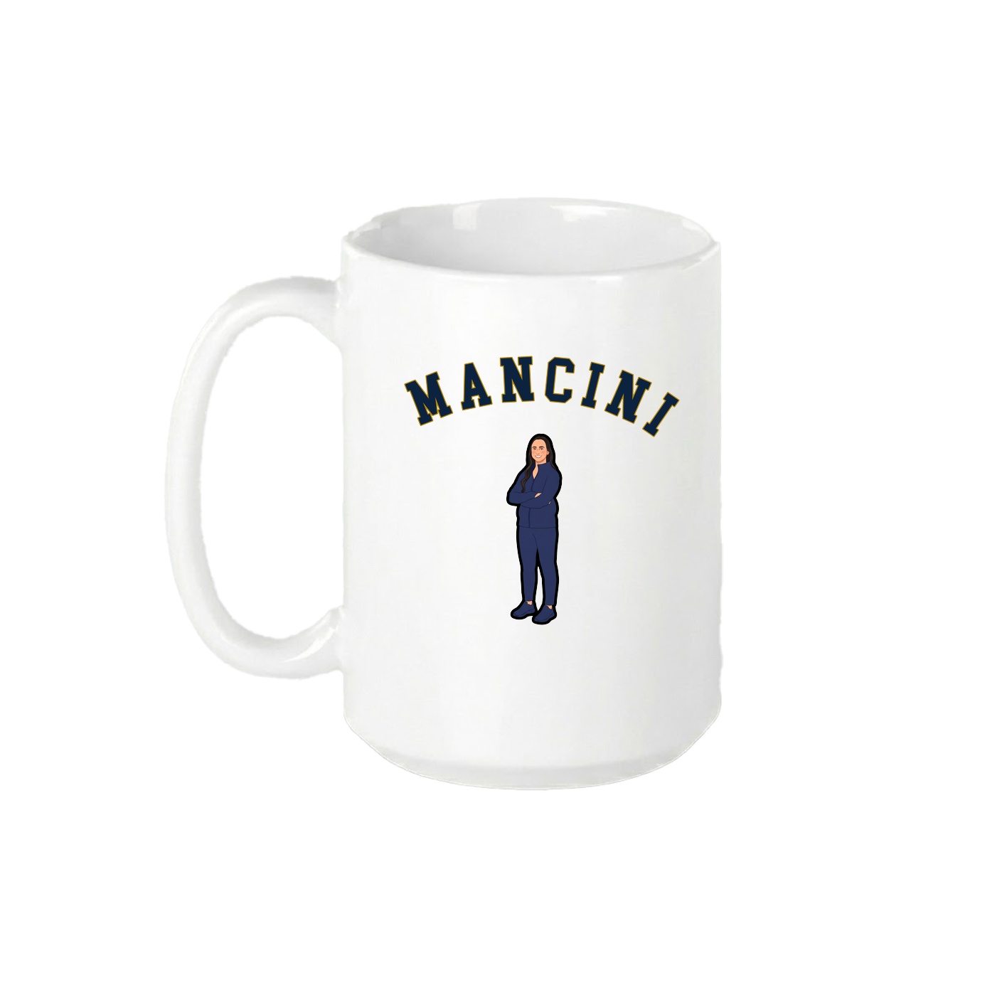 15oz Coffee Mug — Shirsey Arch in White