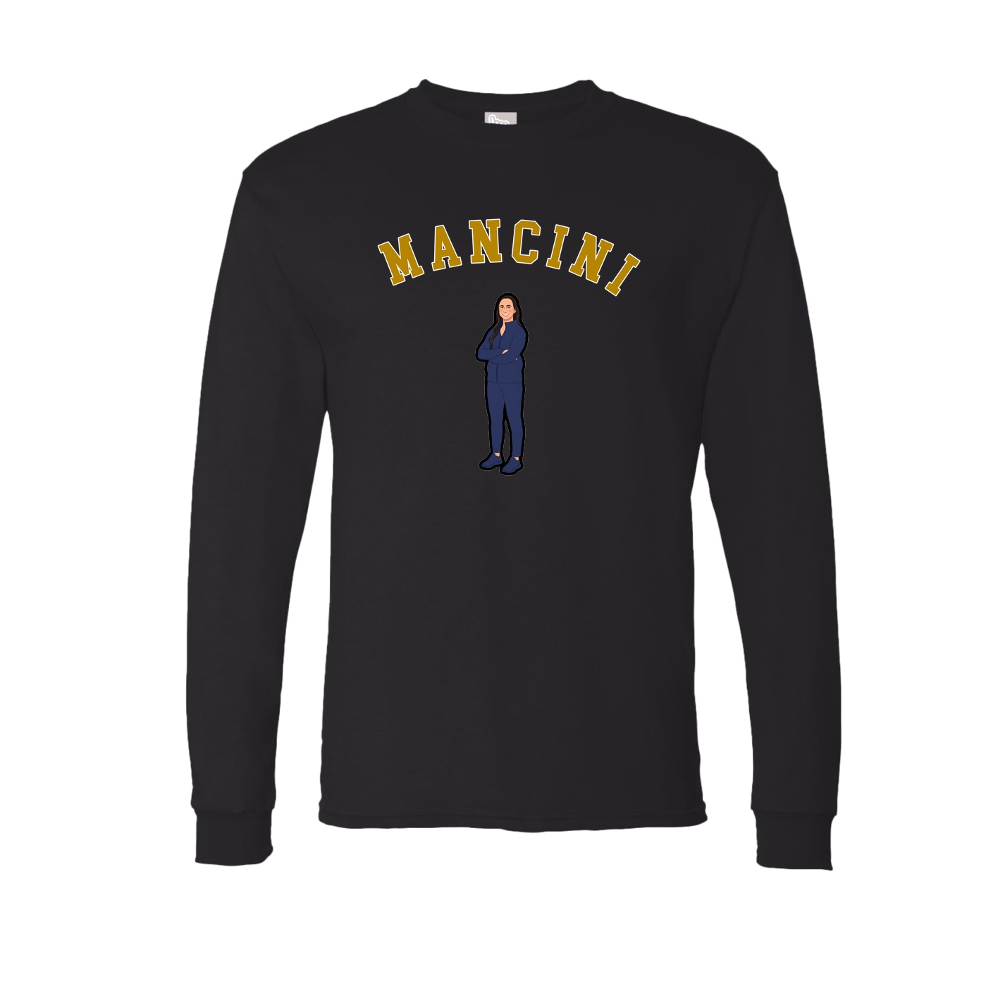 Long Sleeve Tee — Shirsey Arch in Black