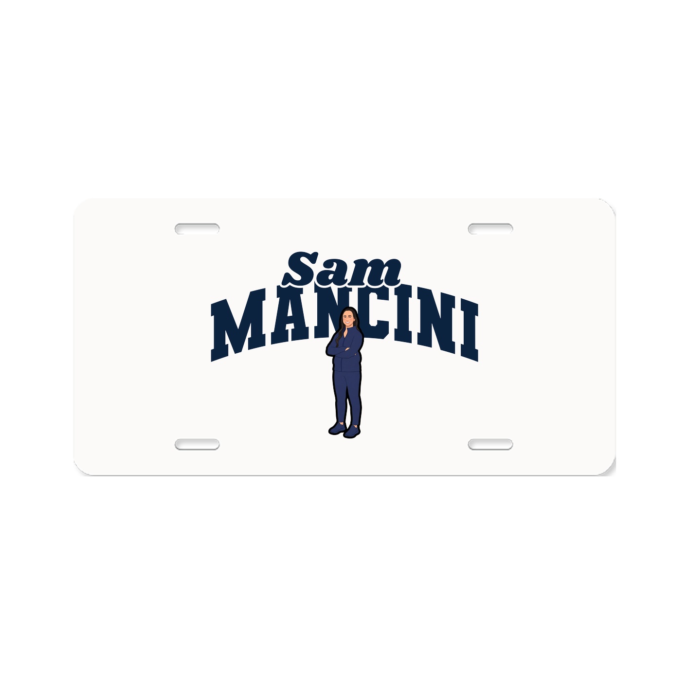 License Plate — Signature Arch in Classic