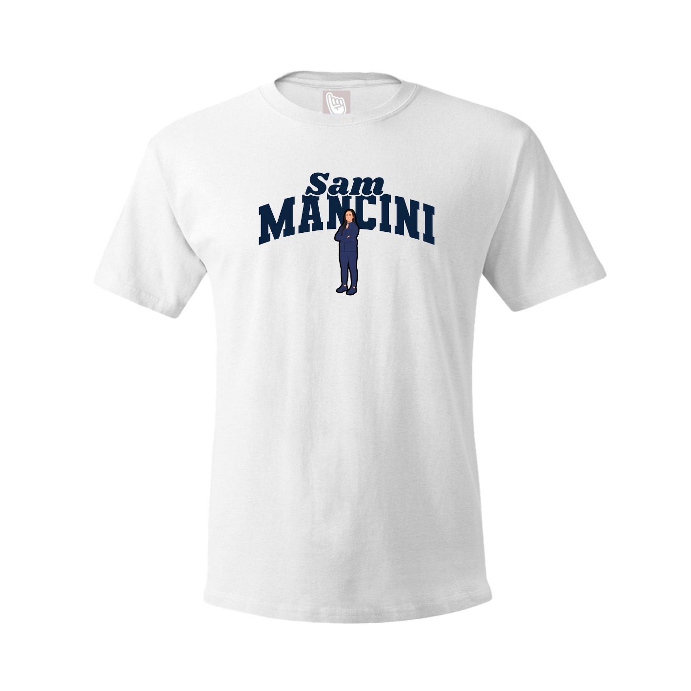 Youth Tee — Signature Arch in White