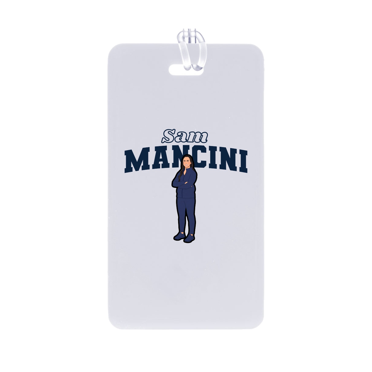Bag Tag — Name Arch in Classic