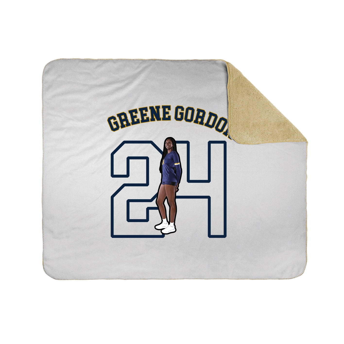 Throw Blanket — Shirsey Arch in White