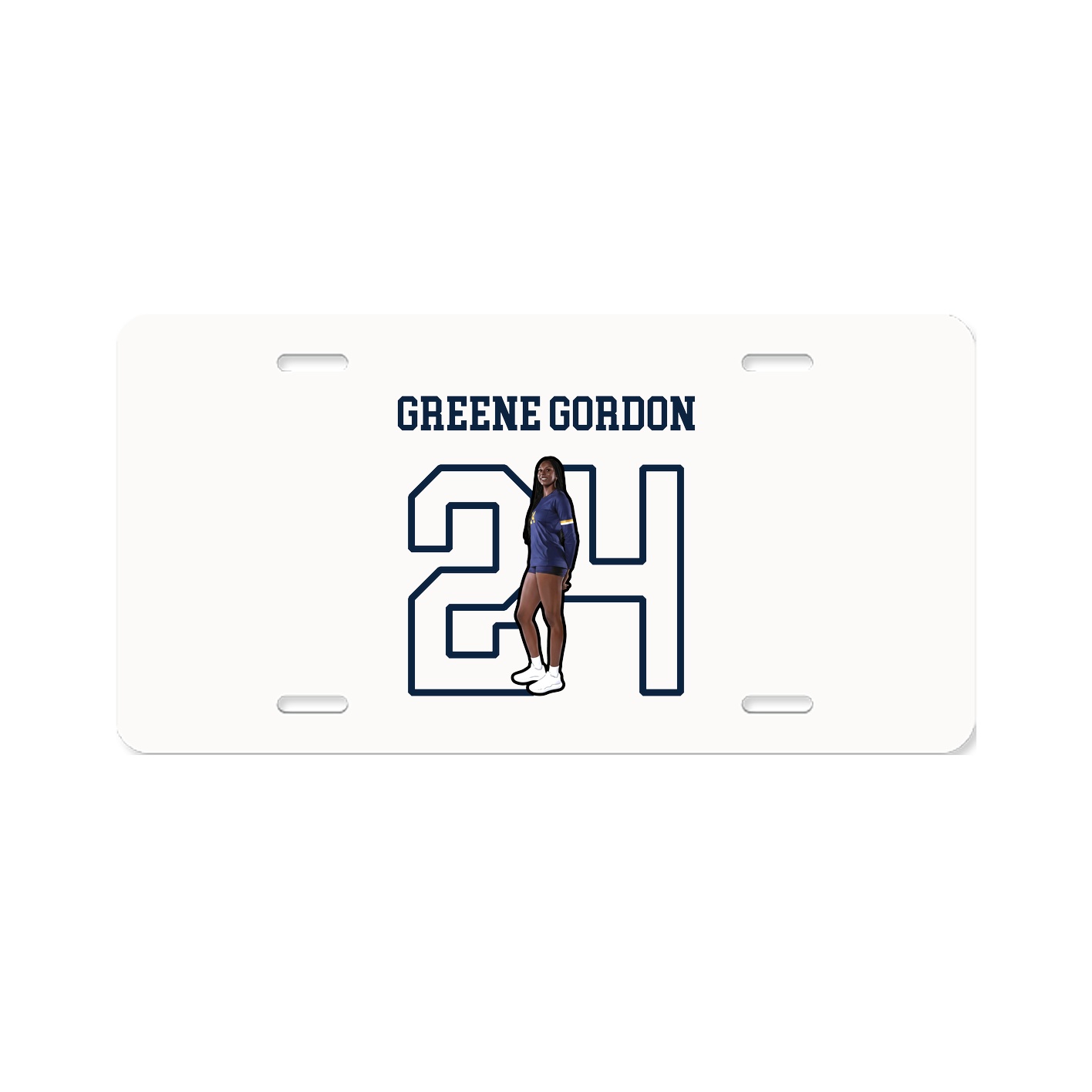 License Plate — Shirsey in Classic