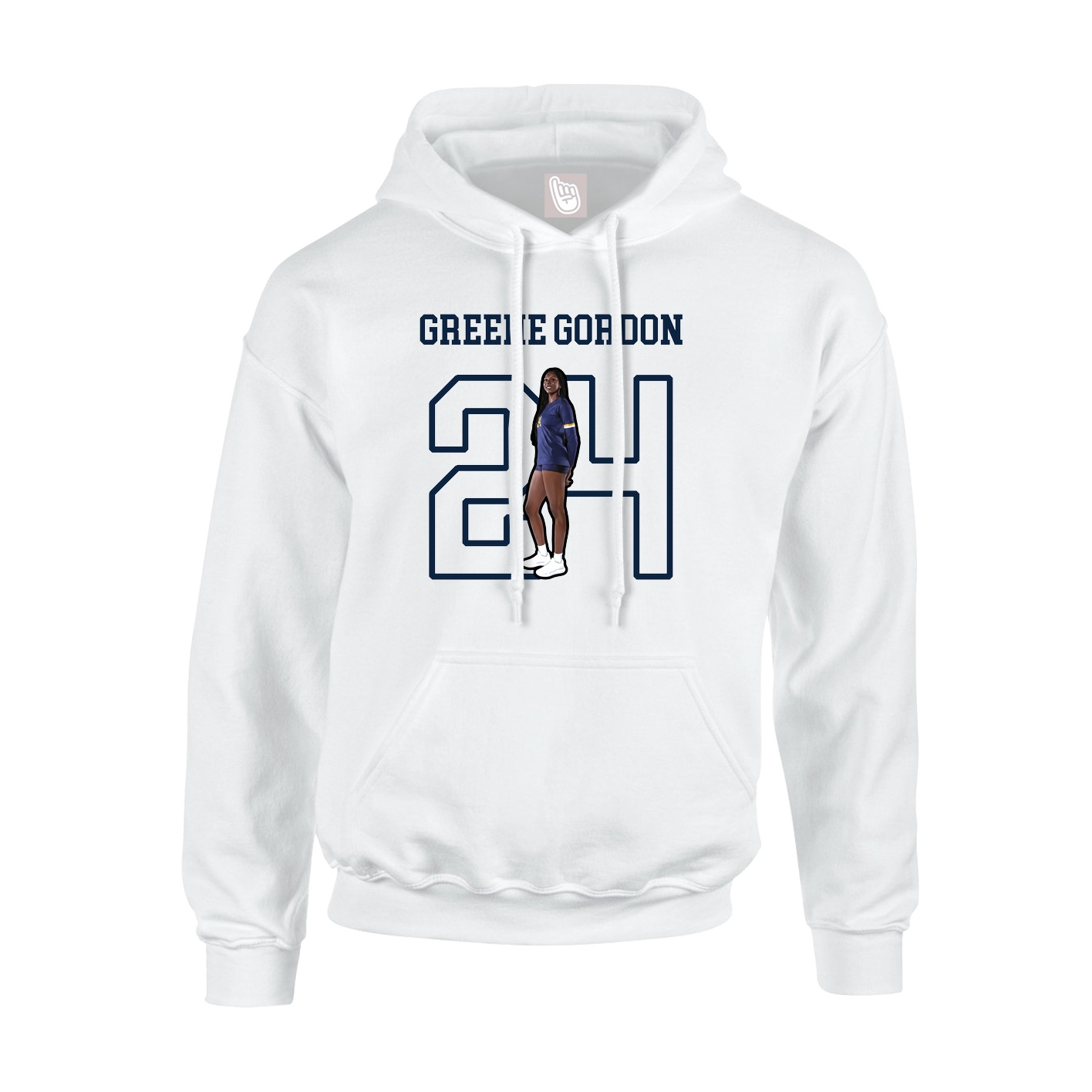 Youth Hoodie — Shirsey in White