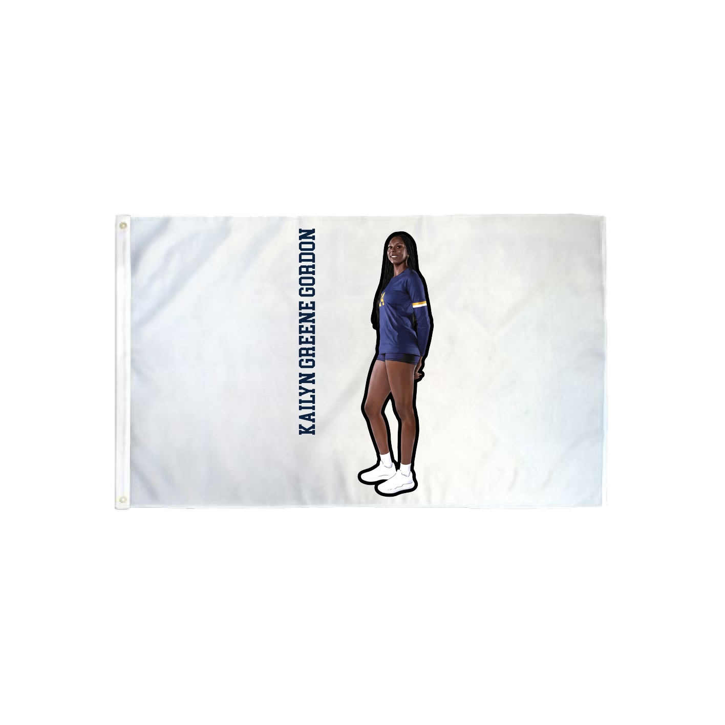 3x5 Flag — Name Vertical in Classic