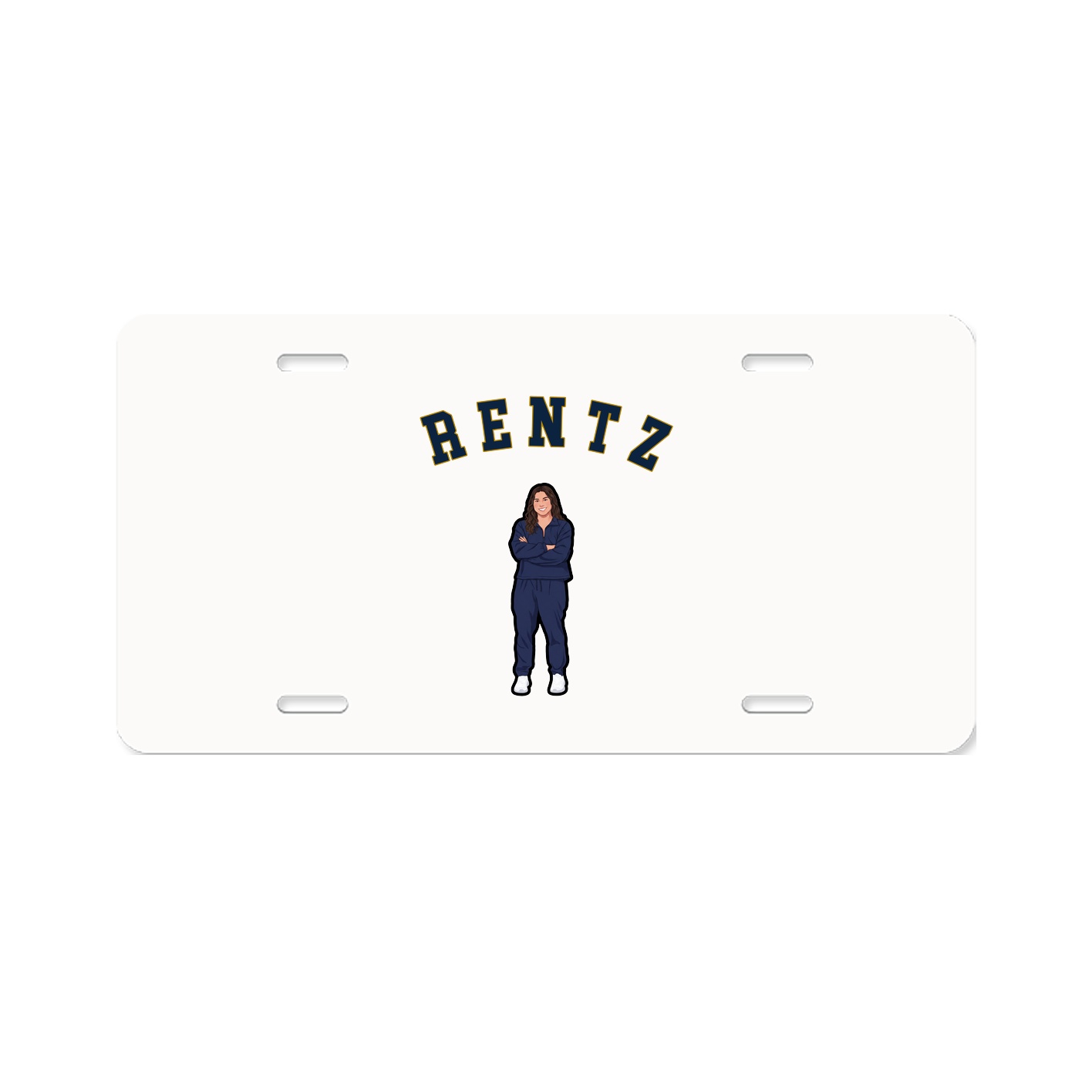 License Plate — Shirsey Arch in Classic