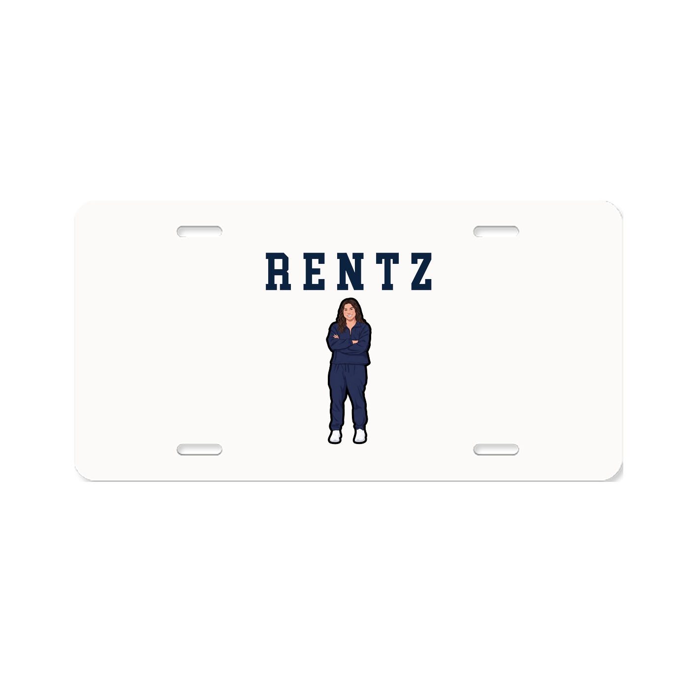 License Plate — Shirsey in Classic