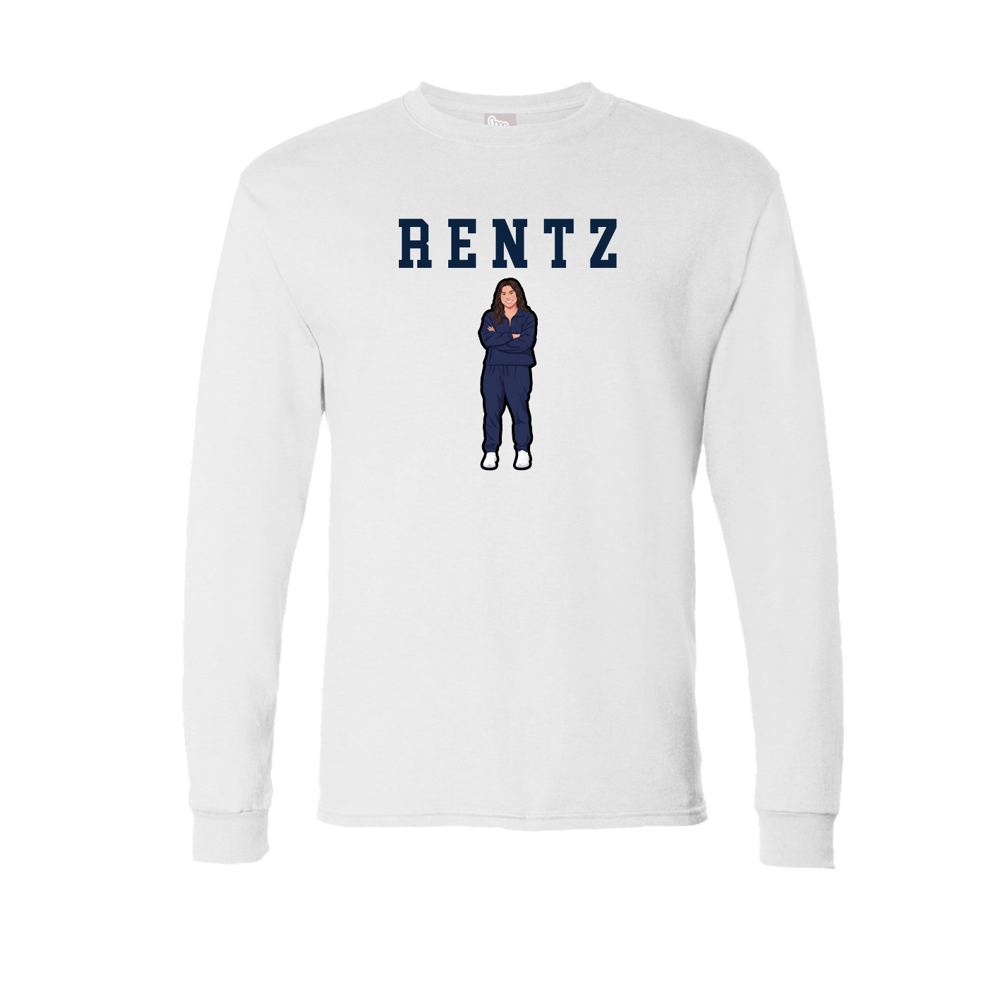 Long Sleeve Tee — Shirsey in White