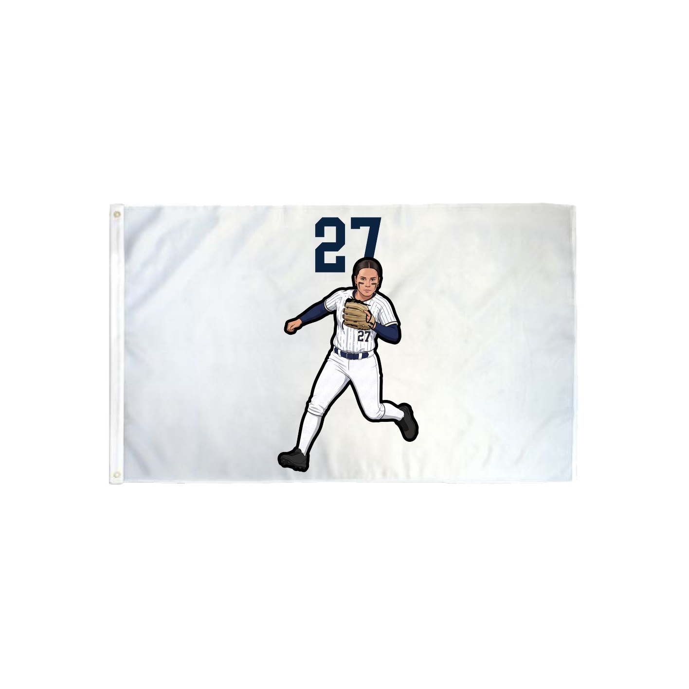 3x5 Flag — Number Top in Classic